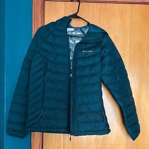 Columbia Women's Deep Teal Puffer Jacket with Omni lining